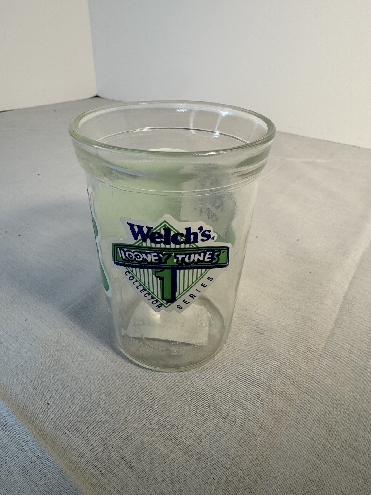 Vintage 1994 Welch\'s Looney Tunes Collector jelly jar  Keep out #1