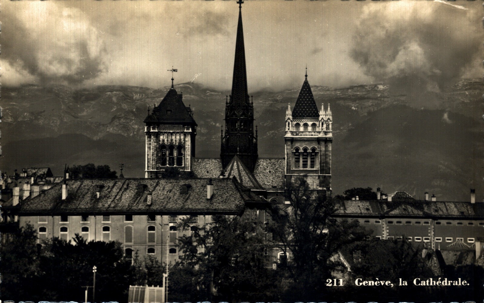SWITZERLAND, SWITZERLAND - GENEVA - The Cathedral - NV - #090
