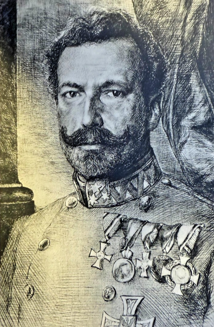 1915 Vintage Illustration Archduke Eugene of Austria