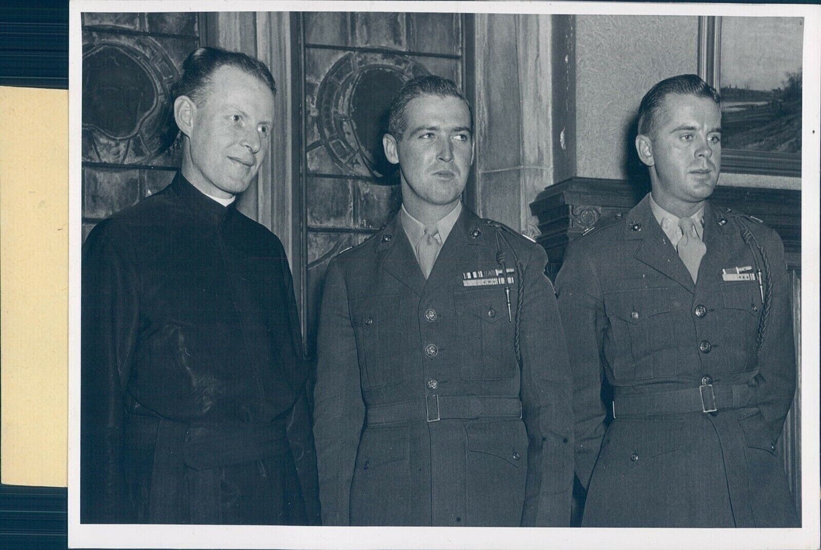 1944 Copy Reverend William J Murphy President Boston Men Vintage Photo 5x7