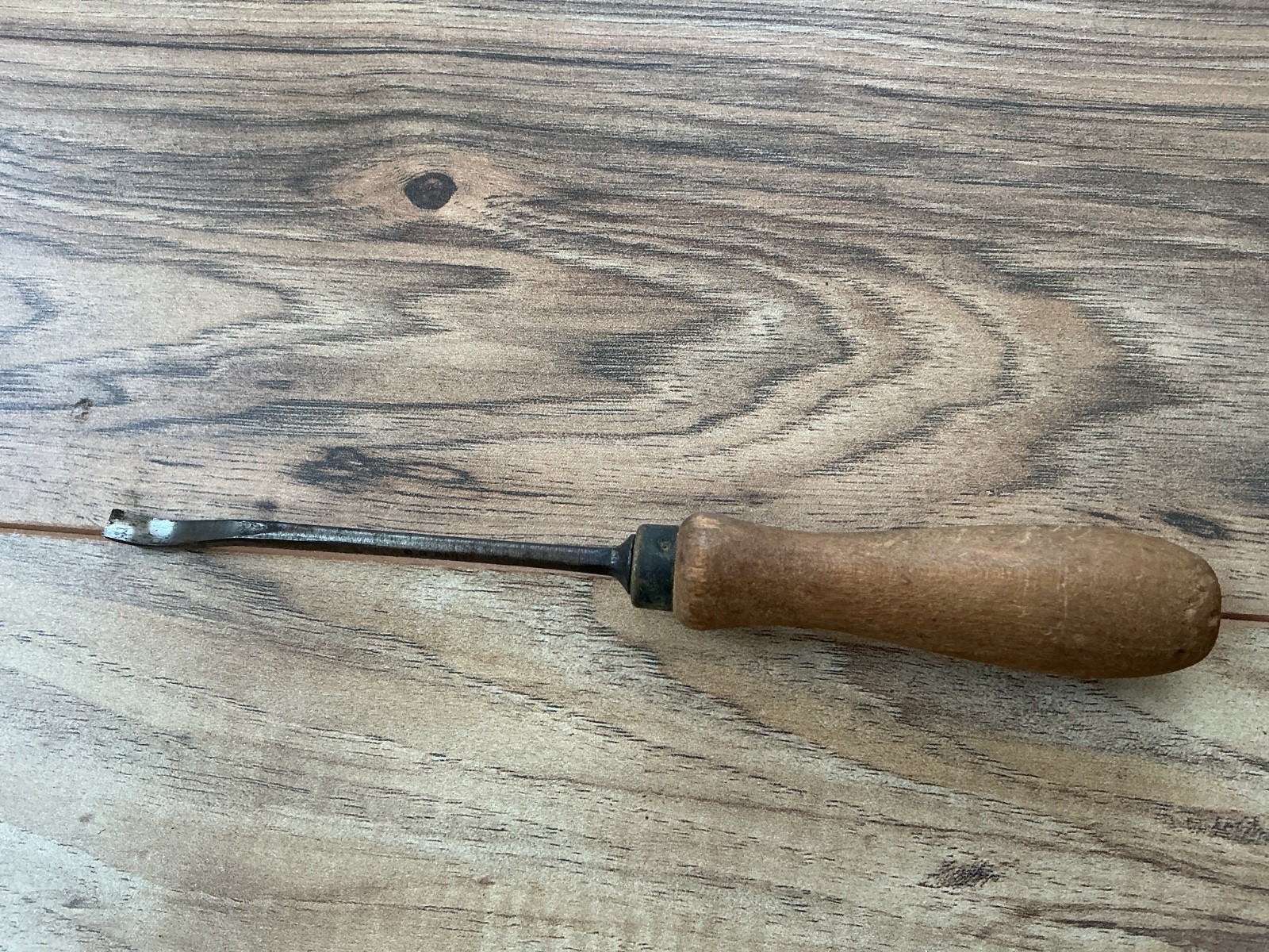 Vintage DR Barton Wood Carving Gouge Chisel #27 Sweep Scoop 1/4\