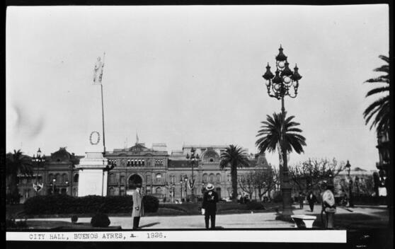 Casa Rosada Pink House In Buenos Aires Argentina 1926 California - Old Photo