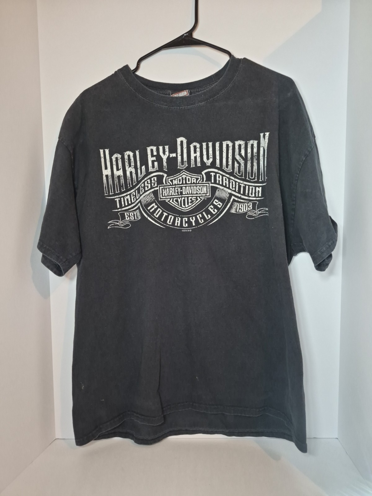 Harley Davidson Tshirt Black Size Xl Timeless Tradition Little Rock Arkansas