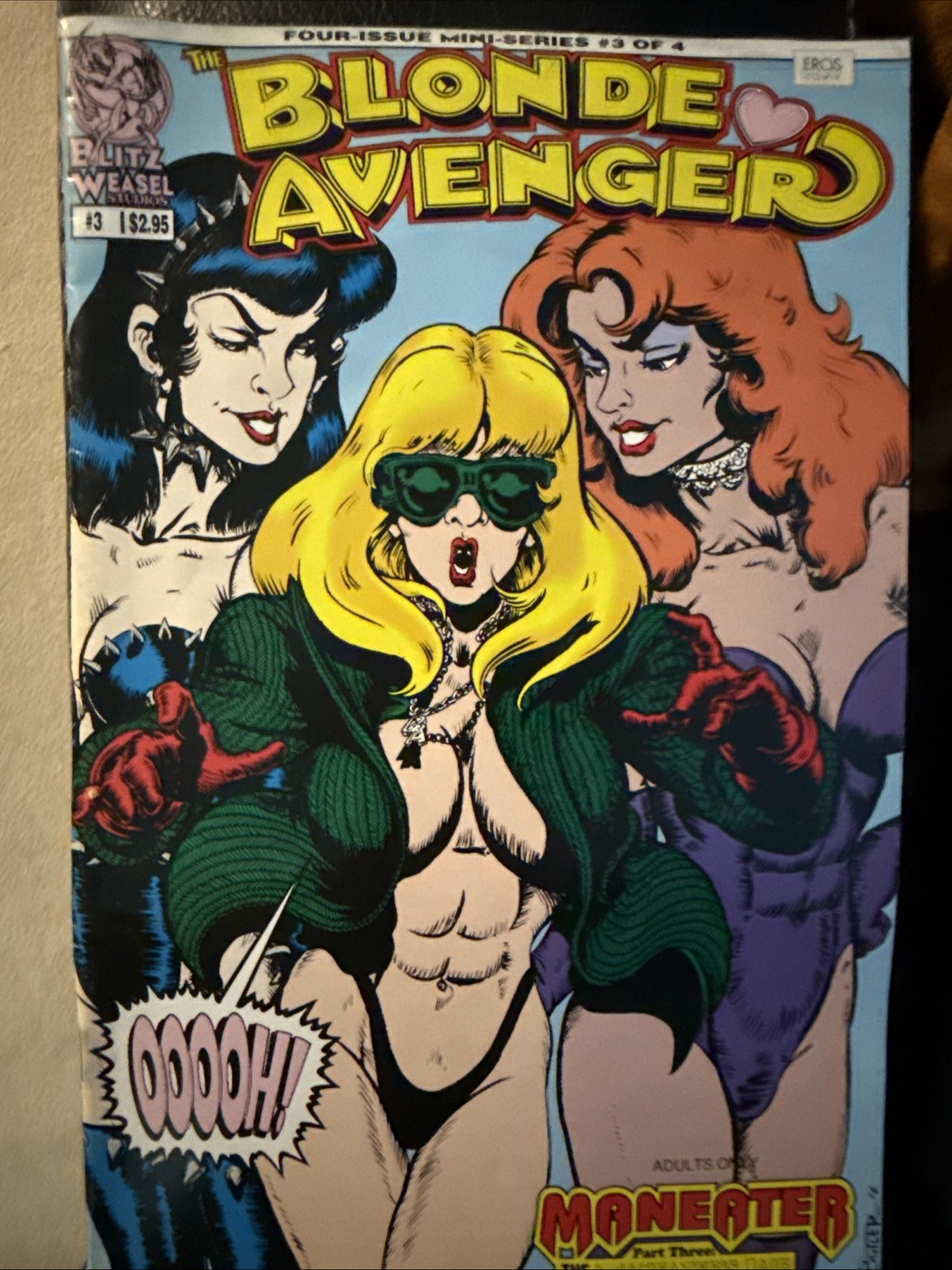 The Blonde Avenger #3 (Fantagraphics Books 1994)