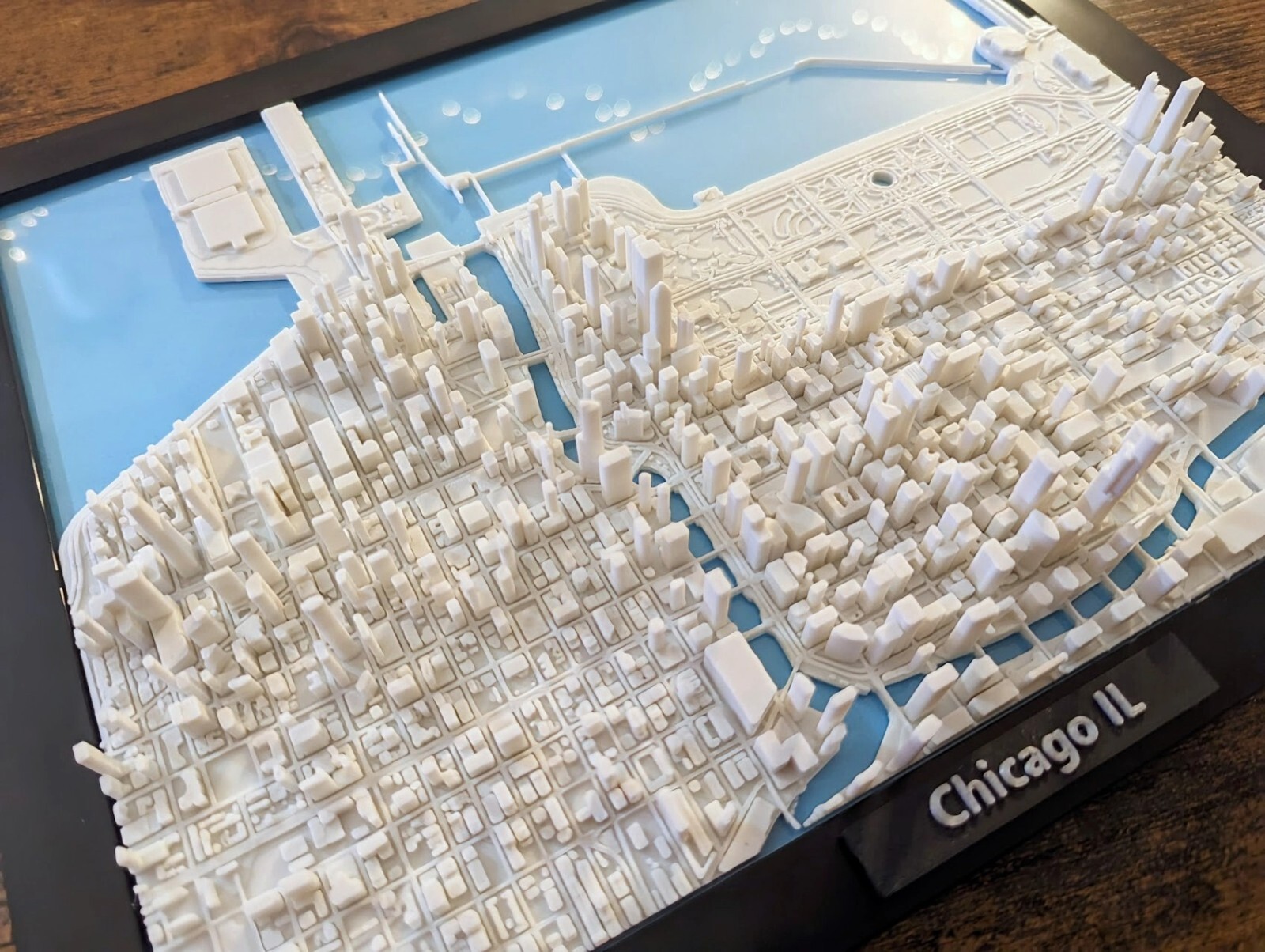 Las Vegas F1 Racing F1 Circuit 3D Map Custom 3D Street Map City Poster Print