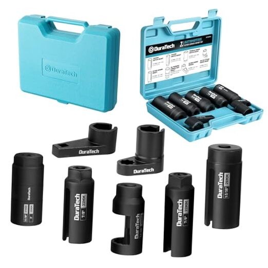  O2 Oxygen Sensor & Oil Pressure Socket Set, 1/2\