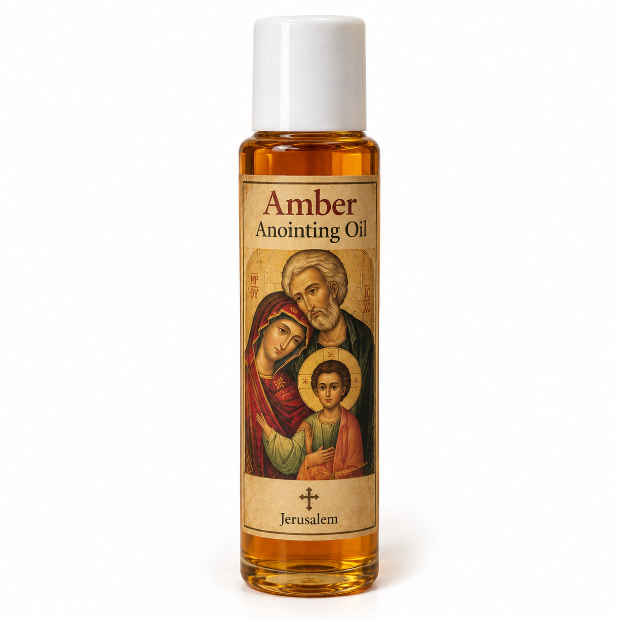 Mary Magdalene Amber Scent Anointing Oil 100ml Jerusalem Holy Land Blessed Oil