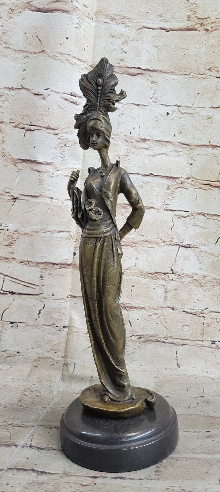 Signed Original Artwork by Kassin Fashion Designer Fashionista Bronze Sculpture