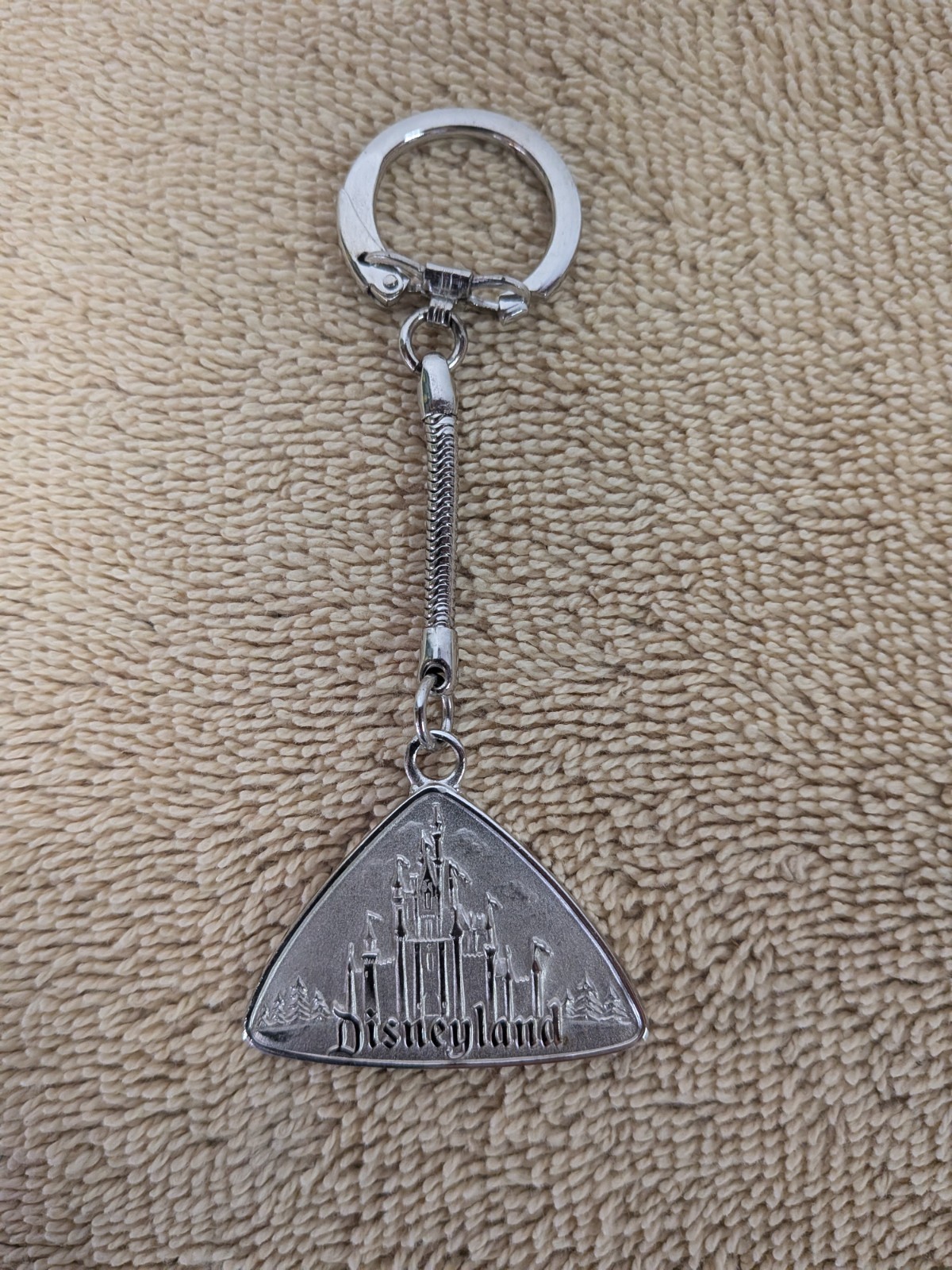 Vintage Disneyland Souvenir Keychain - 1970s