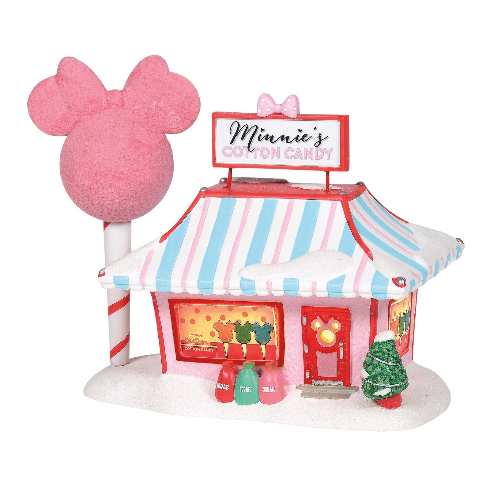 Department 56 Disney Village Minnie\'s Disney Village Cotton Candy Shop