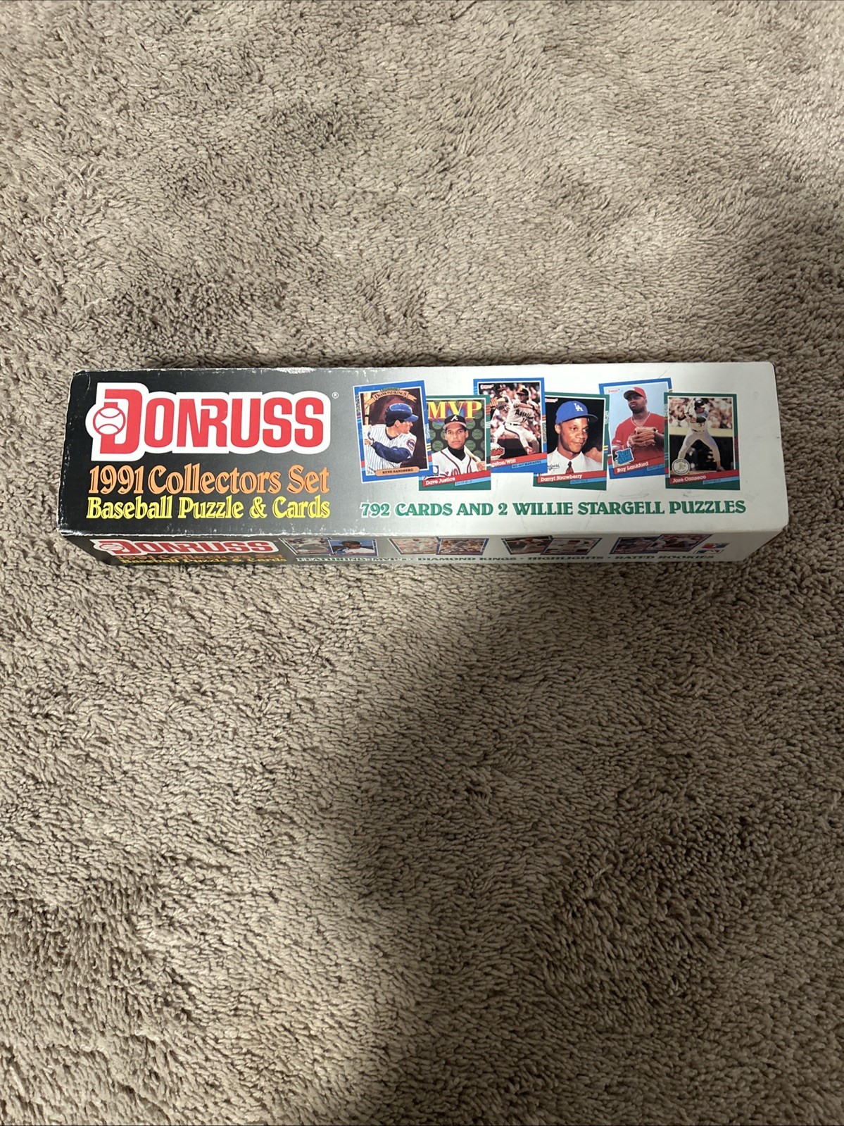 Donruss 1991 Collectors Set Baseball Puzzle and Trading Cards