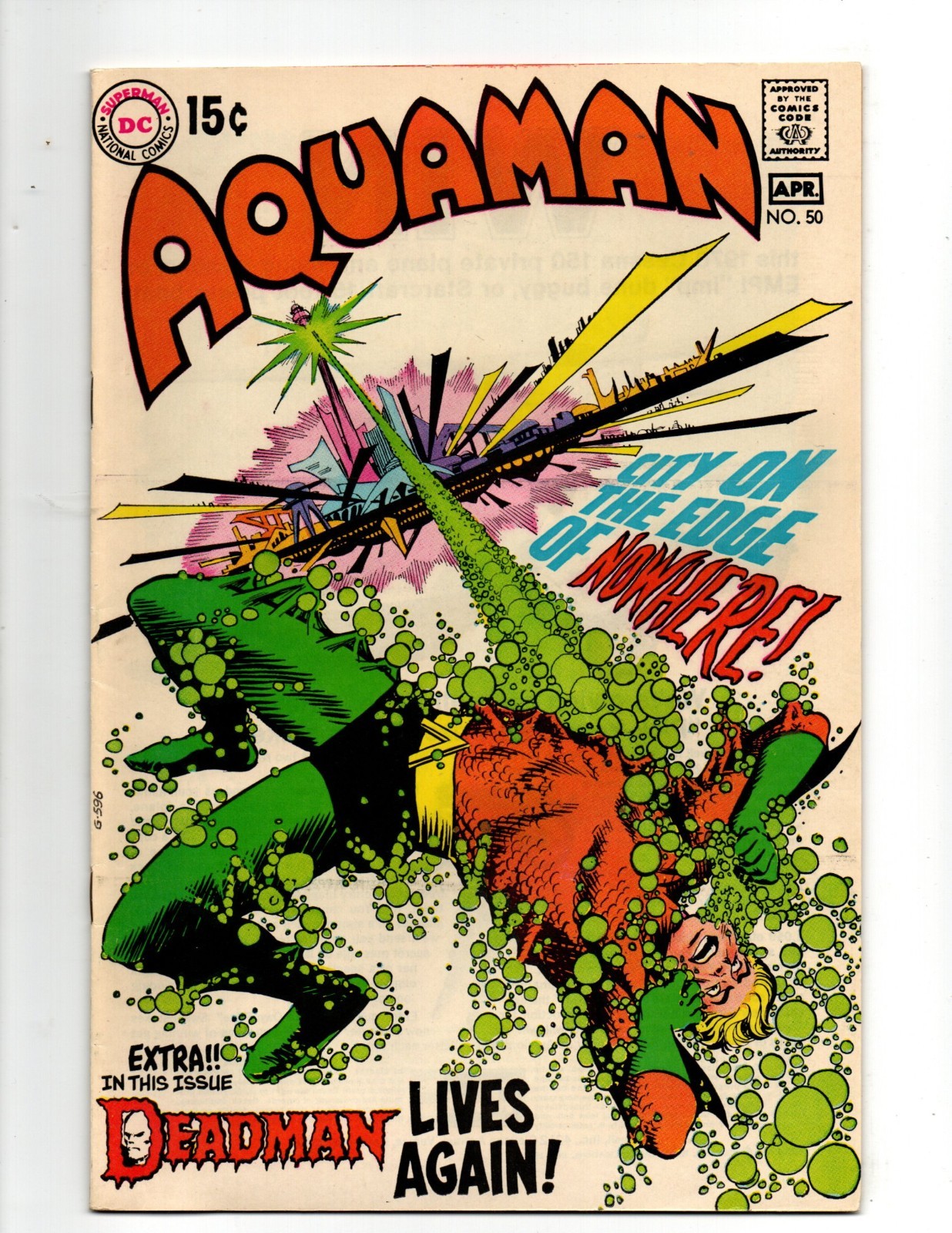 Aquaman #50 VF/NM 9.0 Neal Adams DC Bronze Age **BARGAIN BIN SALE** Aquaman #50 VF/NM 9.0 Neal Adams DC Bronze Age **BARGAIN BIN SALE**