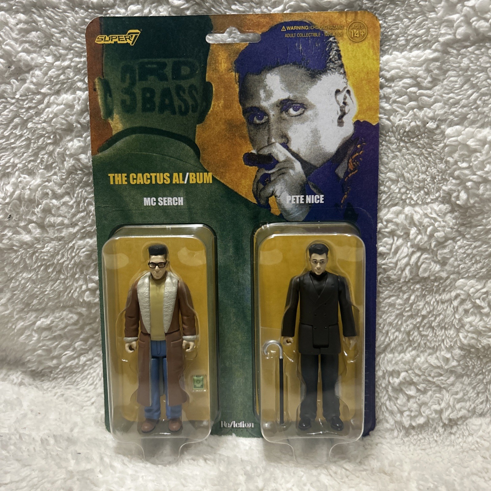 3rd Bass The Cactus Album Super 7 Reaction Figure