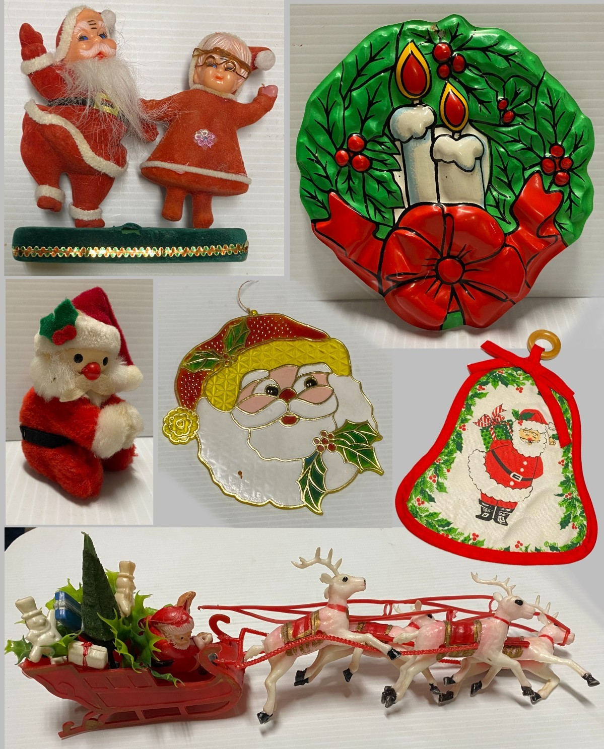 Vintage Christmas lot X-MAS