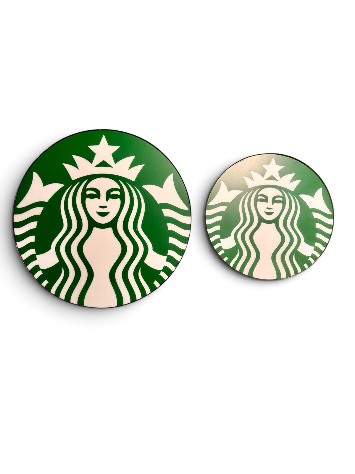 Starbuck Replacement Signs 20” And 14” For Barnes & Noble New By Ruggles Sign Co