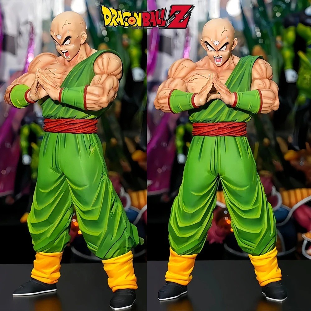 30cm/11.81in Anime Dragon Ball Figure Tien Shinhan Action Figures Pvc Statue Des