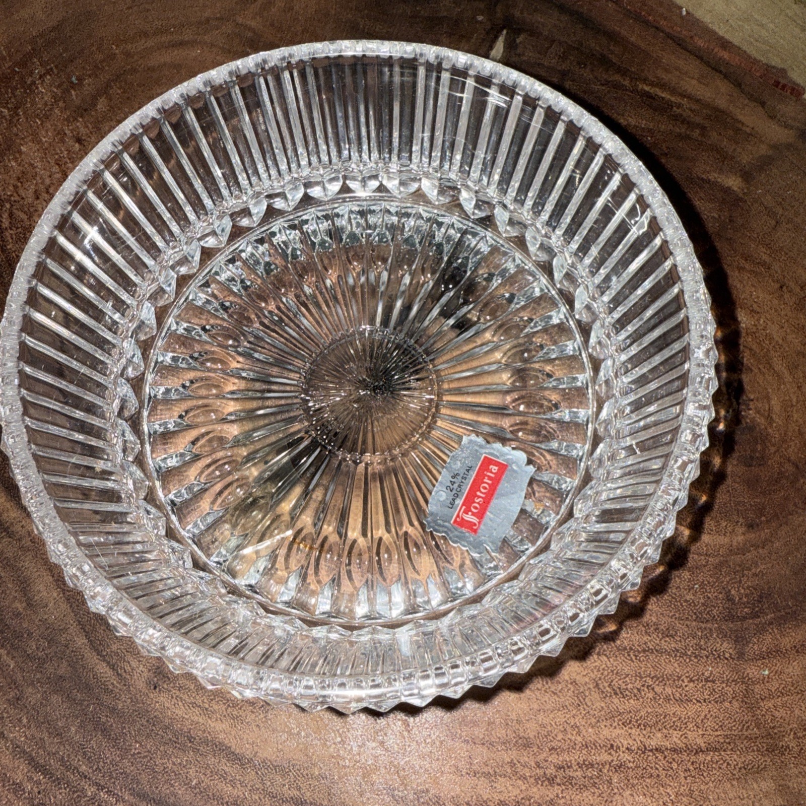 1978 Fostoria Glass Lead Cut Crystal 5