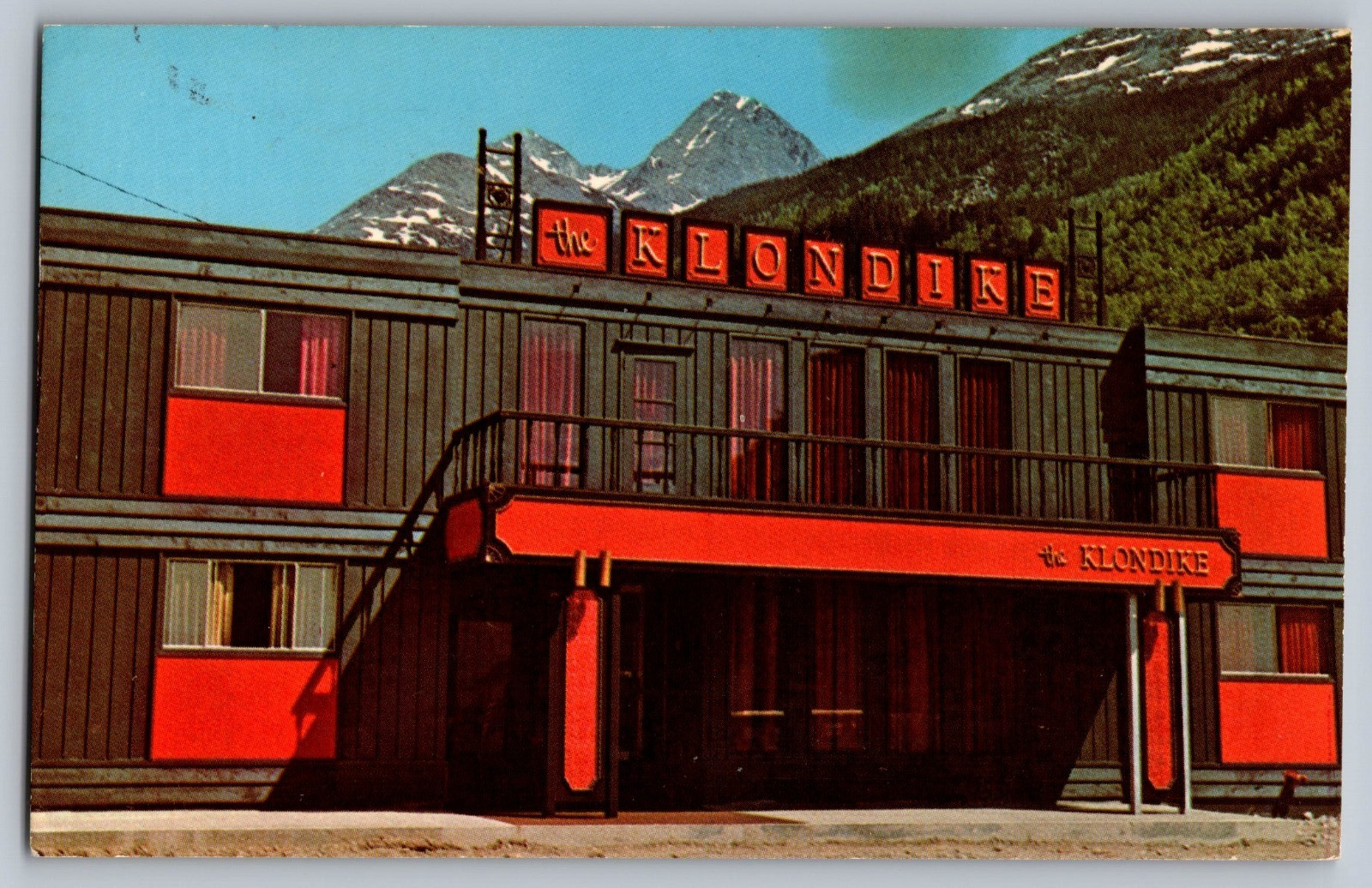 The Klondike Skagway Alaska Postcard The Klondike Skagway Alaska Postcard