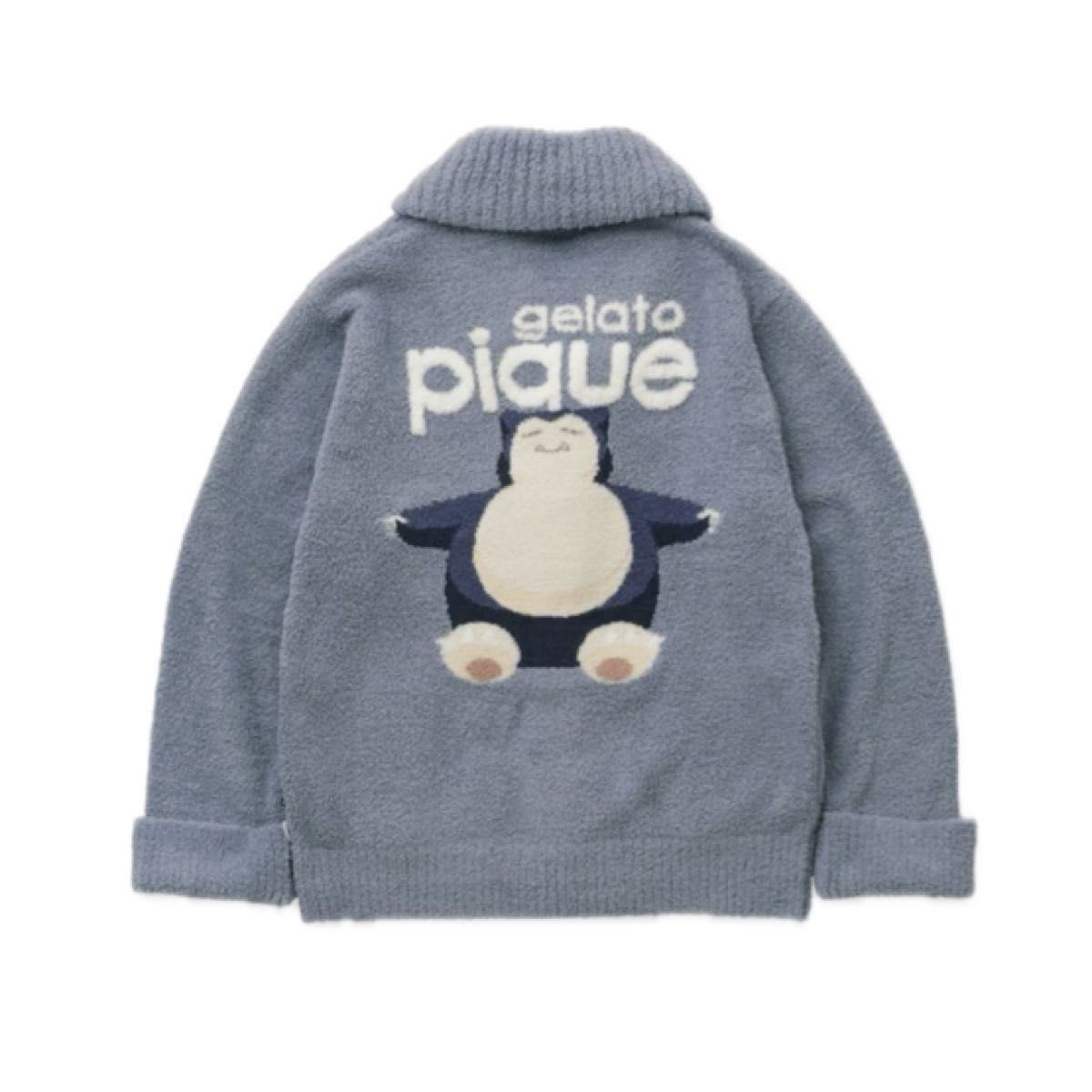 Pokemon Sleep Snorlax Baby Moco Jacquard Shawl Cardigan Unisex S-M Gelato