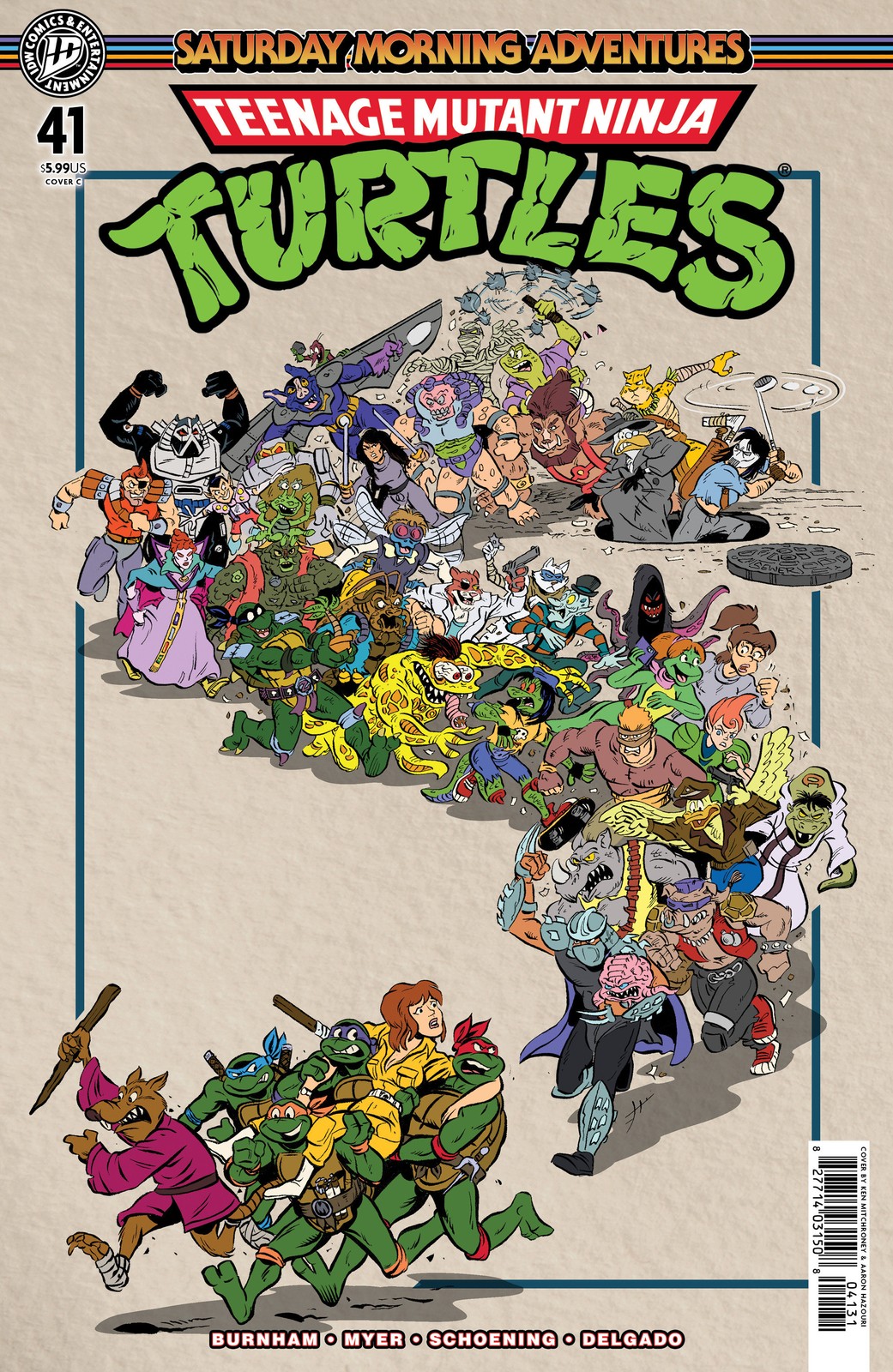 TMNT: Saturday Morning Adventures #41 CVR C Mitchroney 9/23/26