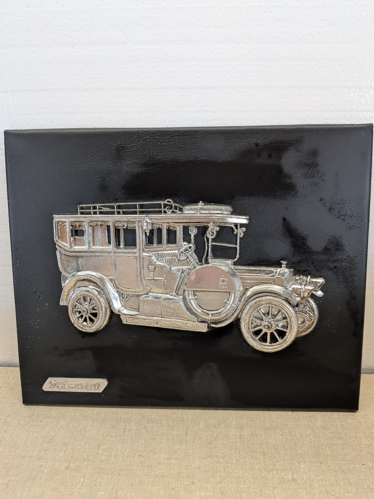 Vintage Itala Mod 1906 Metal Wall Plaque