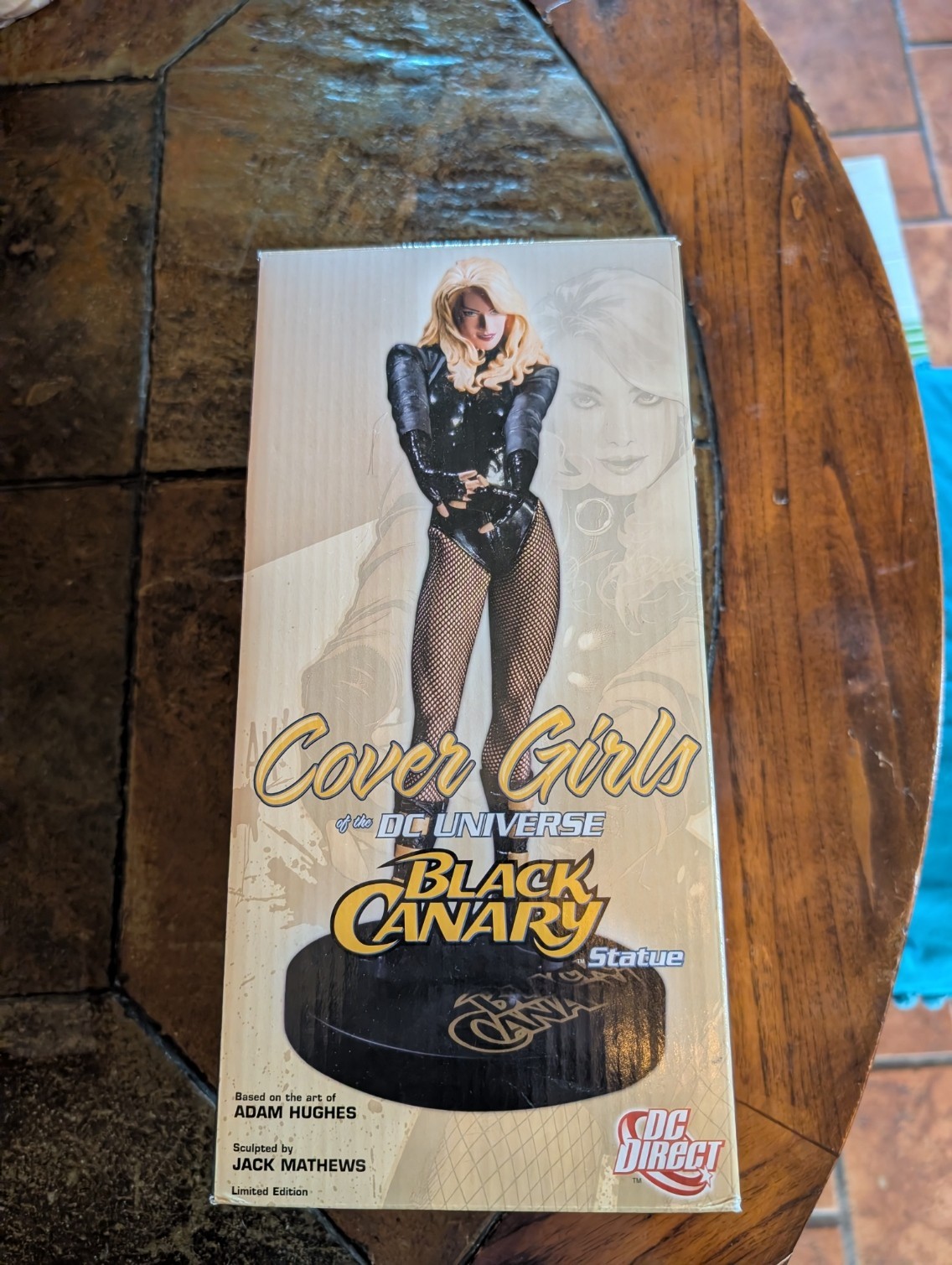 Covergirls of The DC Universe - Black Canary Statue #653 of 5000 Adam Hughes