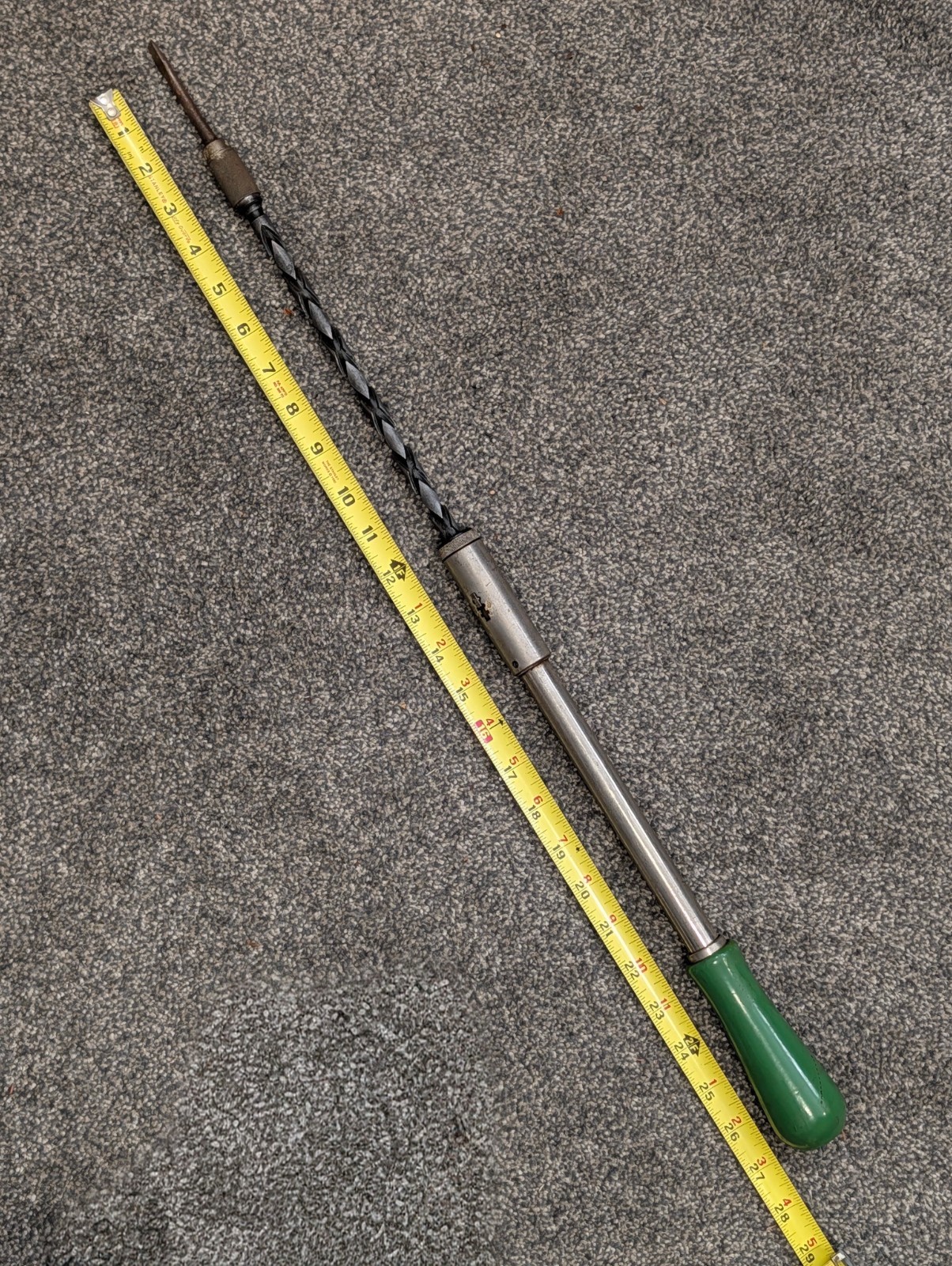 Yankee No. 131A Push Screw Driver & Bit, North Brothers USA, Pat\'d Dec. 11, 1923 Yankee No. 131A Push Screw Driver & Bit, North Brothers USA, Pat\'d Dec. 11, 1923