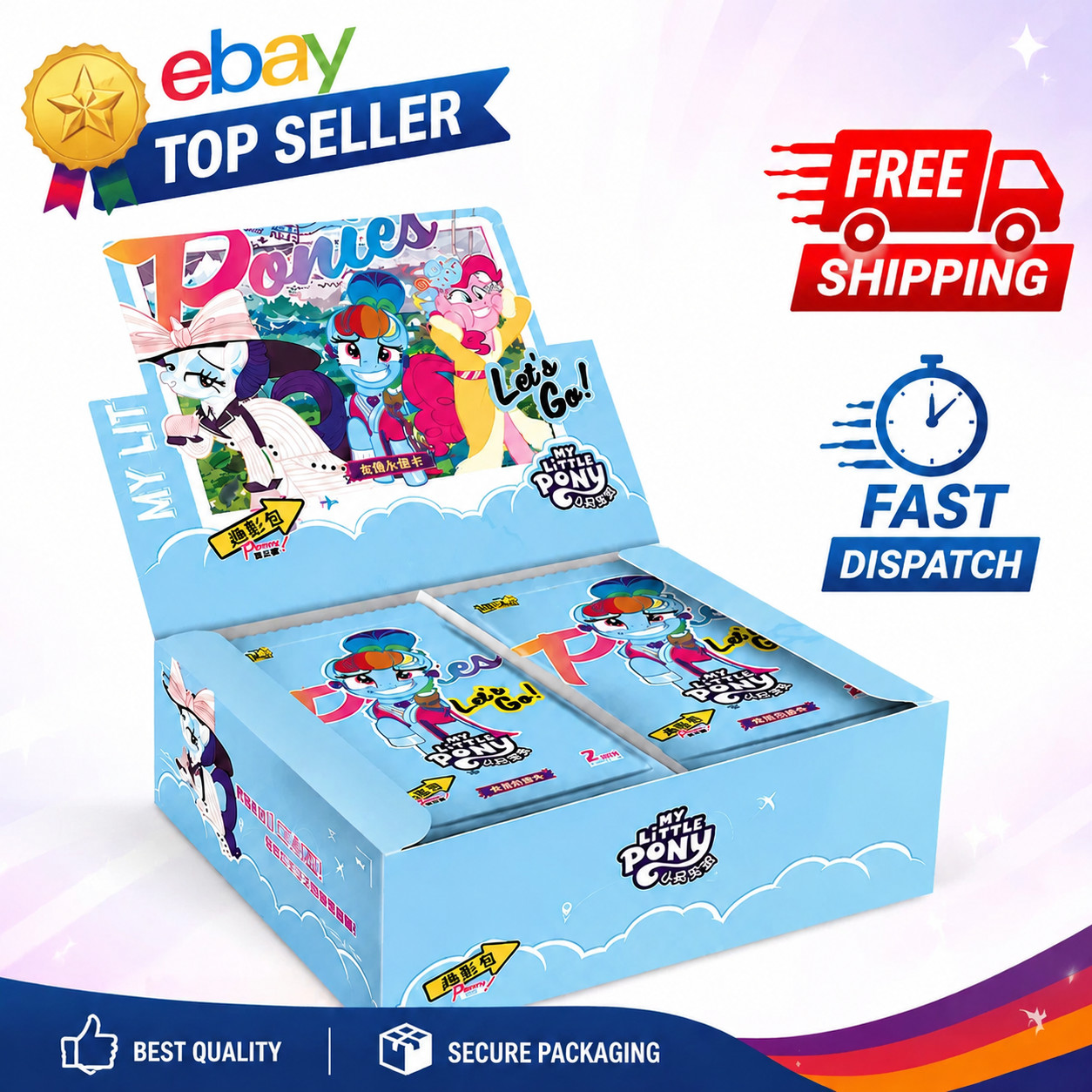 【New】Kayou My Little Pony Official Booster Box CCG Trading Cards 1 Box 30 pack*