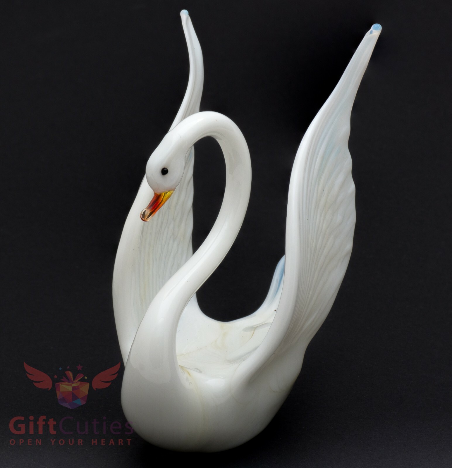 Glass bird Swan Glass bird Swan