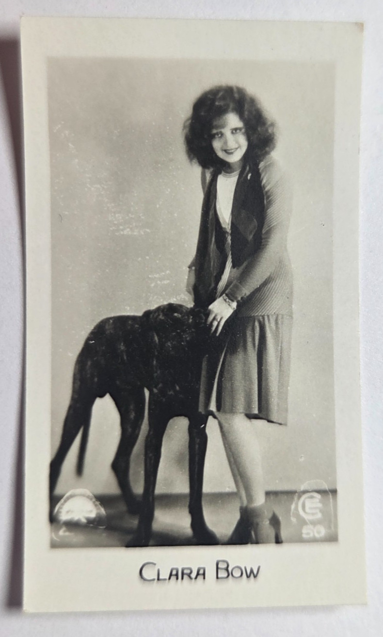 1932 Bridgewater Film Stars 1st Series #50 Clara Bow (A)