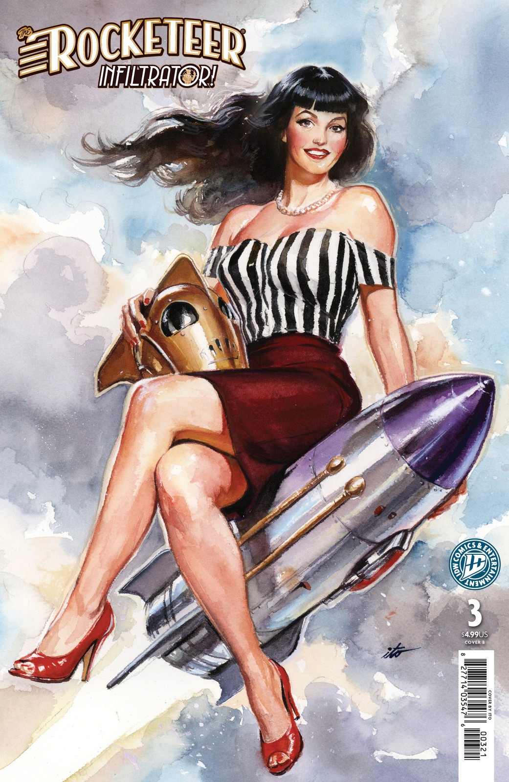 The Rocketeer: Infiltrator #3 VAR B Ito 9/23/26 IDW