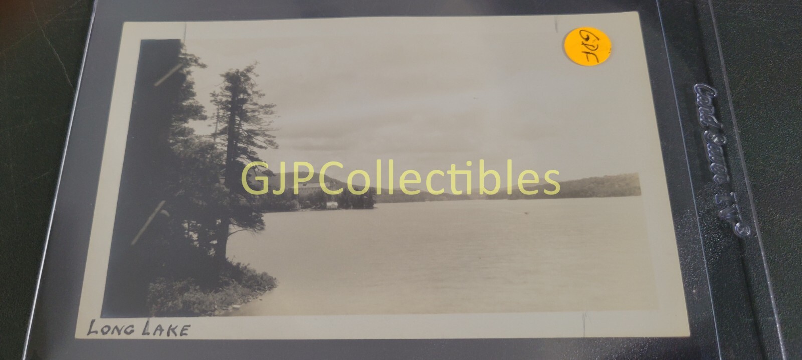 GDF VINTAGE PHOTOGRAPH Spencer Lionel Adams LONG LAKE