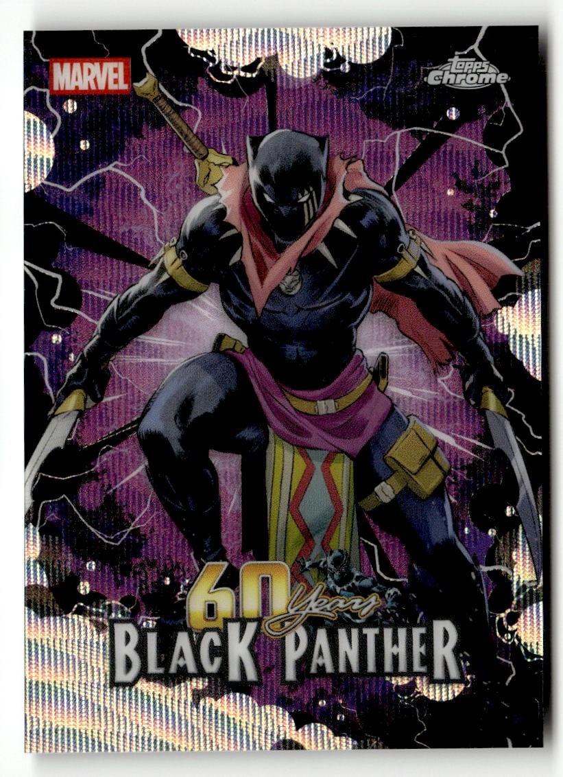 2026 Topps Chrome Marvel 60 Years Black Panther #BP-06