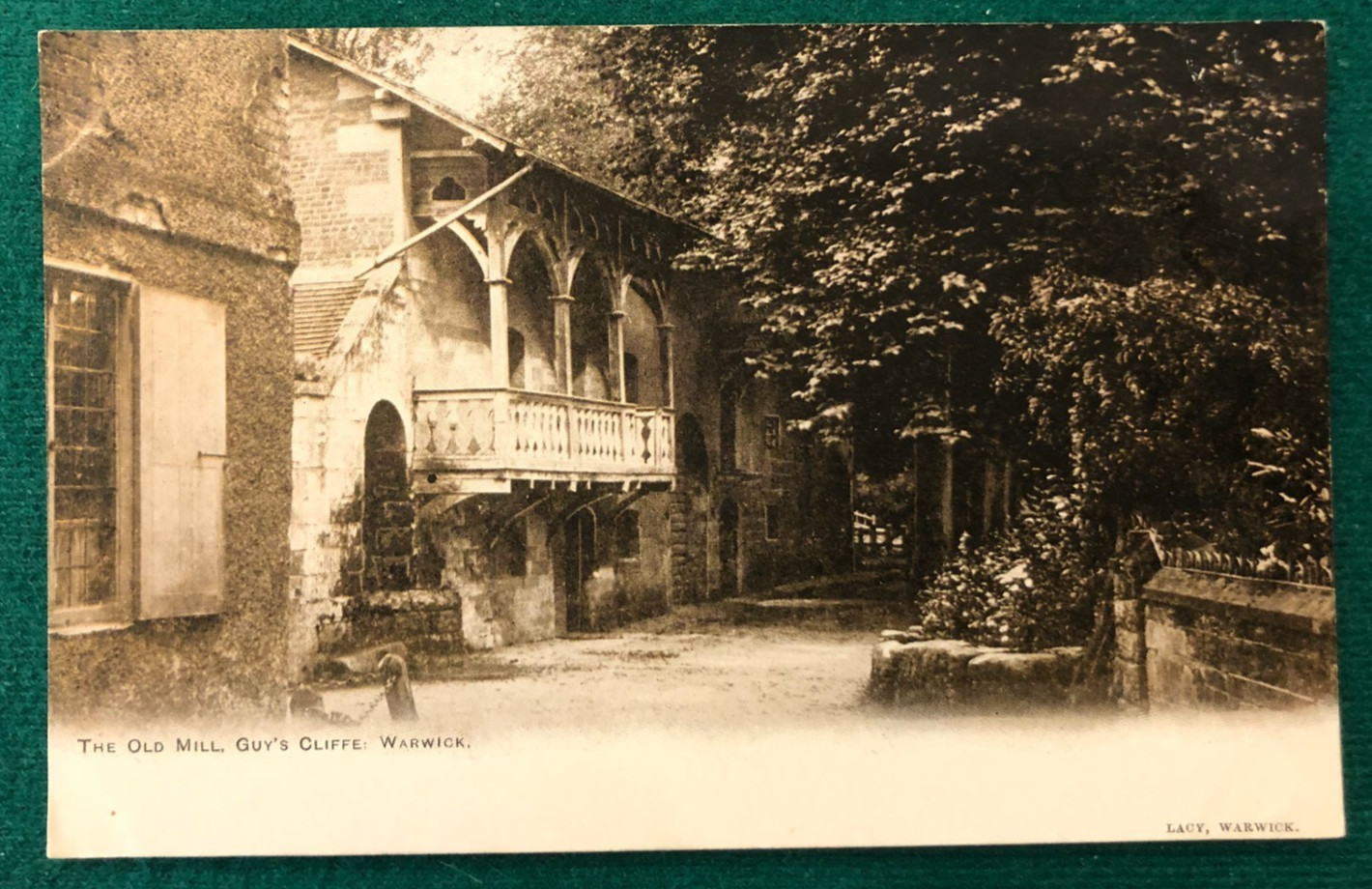 Picture Postcard Guy\'s Cliffe Mill near Warwick, England,
