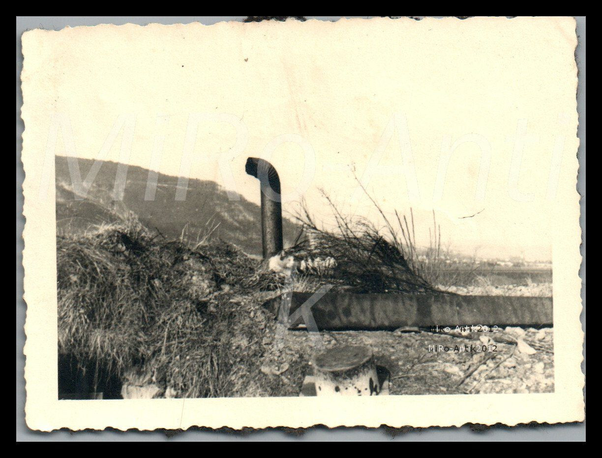 Photo, 2nd/Eisb.Pi.Ausb.Btl.5 HptFw., bunker on the Moselle, 1940; L180L Photo, 2nd/Eisb.Pi.Ausb.Btl.5 HptFw., bunker on the Moselle, 1940; L180L