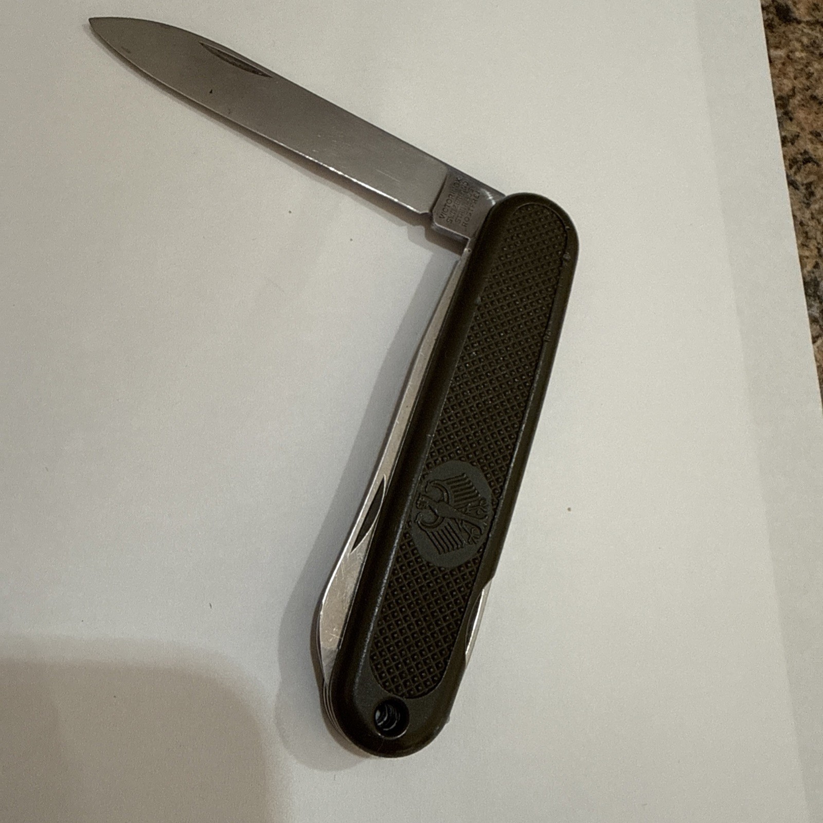 OLD RARE VICTORINOX GERMAN BUNDESWEHR ARMY FOLDING POCKET KNIFE