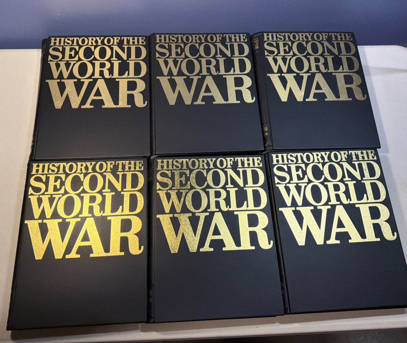 History of the Second World War - 6 Volume Binder Set  WWII - COMPLETE SET