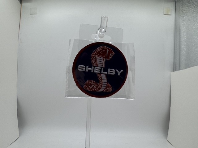 Shelby Cobra Round Embossed Metal Magnet