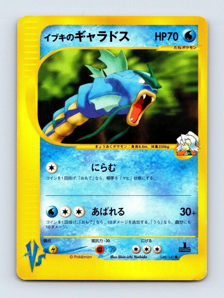 Clair\'s Gyarados #048/141 VS Series Pokemon Card DMG
