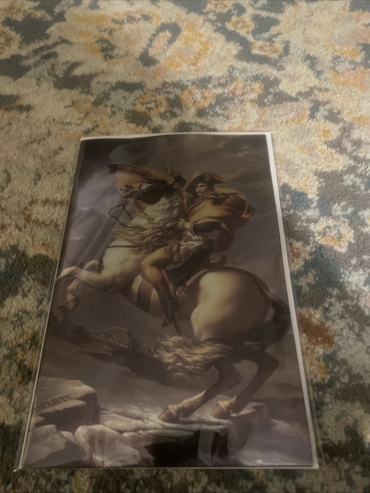 Olympus Saga Megalith #1 Jacques-Louis David Foil Virgin Variant