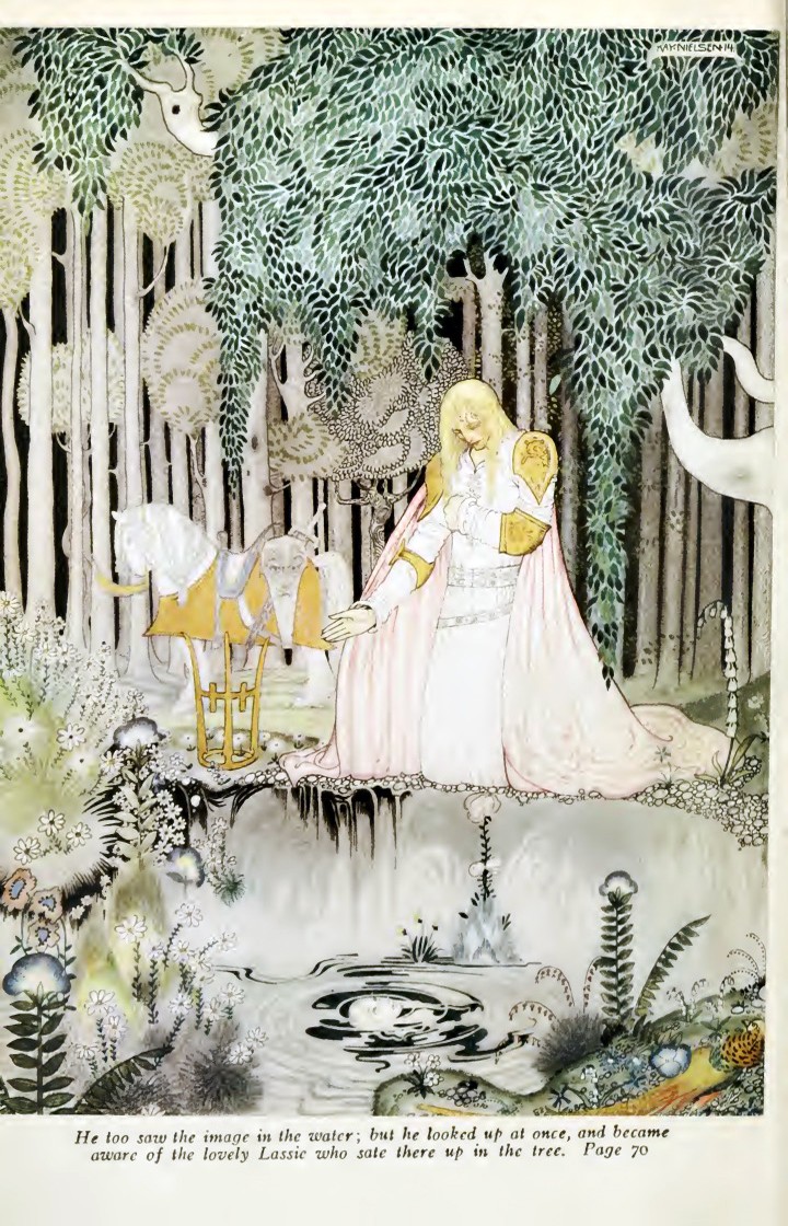 ✨ Kay Nielsen Art Print - Vintage Fairytale Illustration - c1910s - 24x36” -