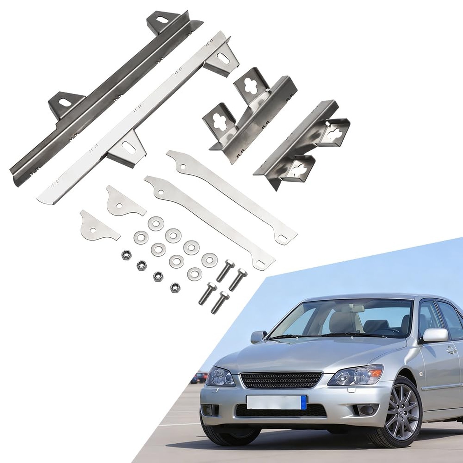 Front & Rear Bumper Lifts With Hardware For Lexus IS200 IS300 Altezza XE10