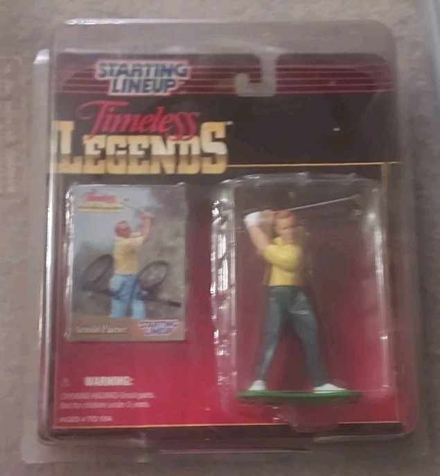 1995 Kenner Timeless Legends Arnold Palmer Signed Starting Lineup JSA Authentic
