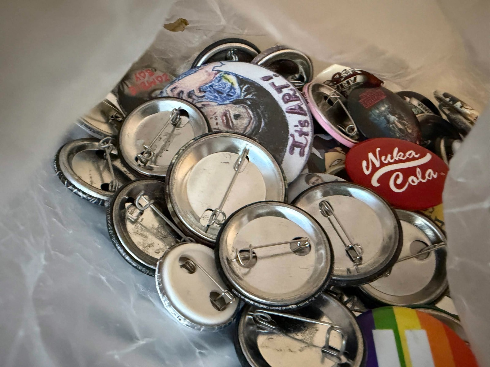 Hot Topic Pin Lot 15+ Disney Stranger Things Pride Enamel Button Pins Collectibl