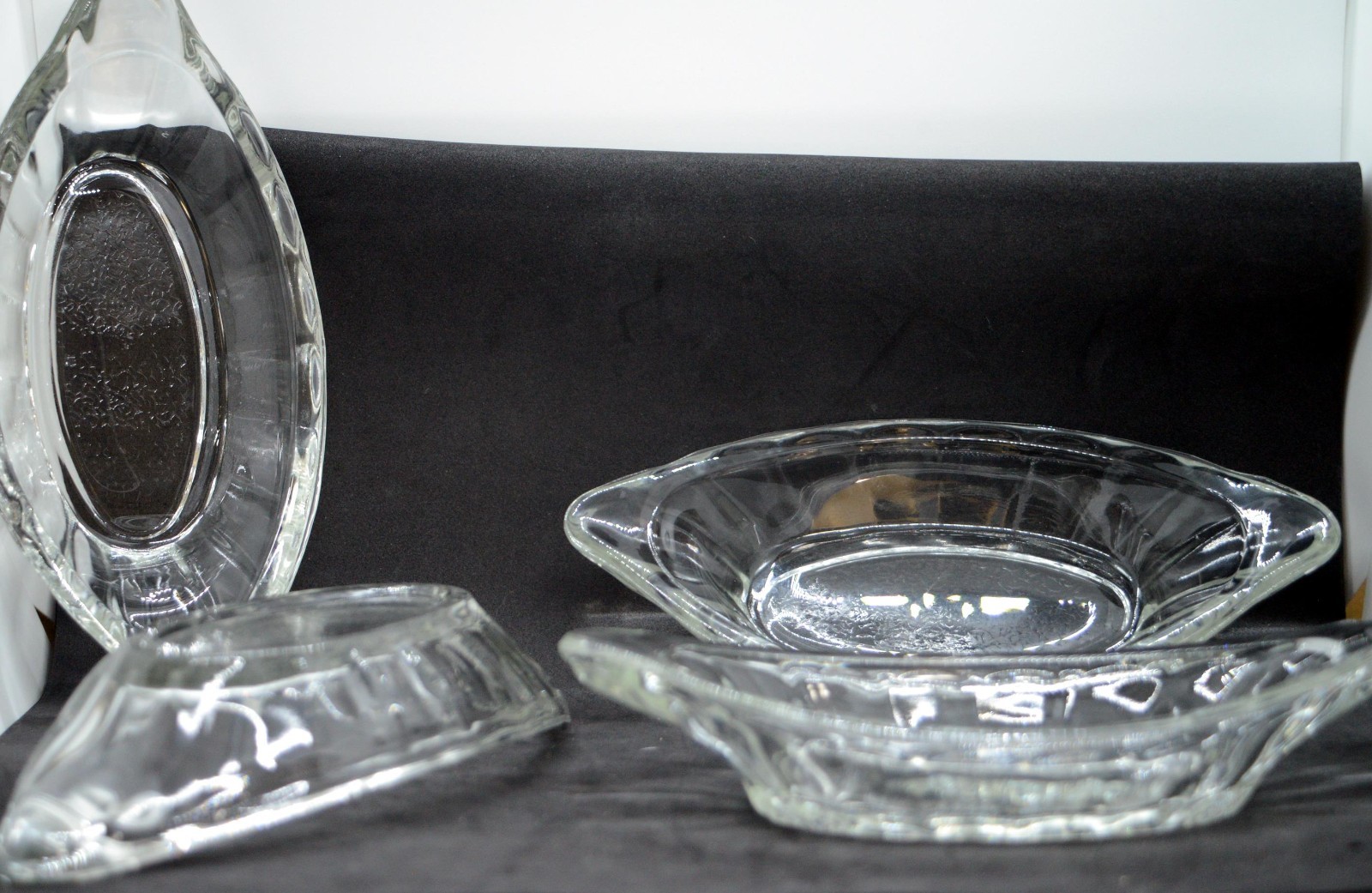 Vintage Glass Banana Split Dishes Vintage Glass Banana Split Dishes