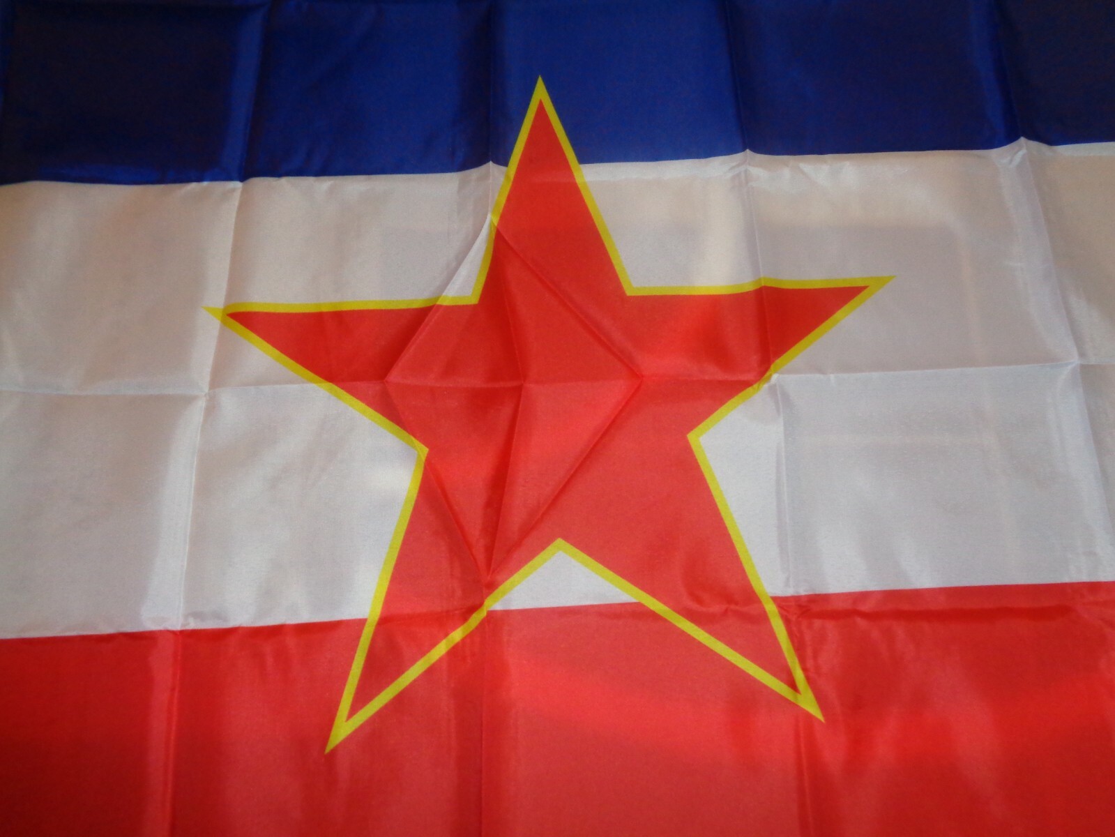 Yugoslavia Flag (90 x 150 cm - 5 ft x 3 ft )