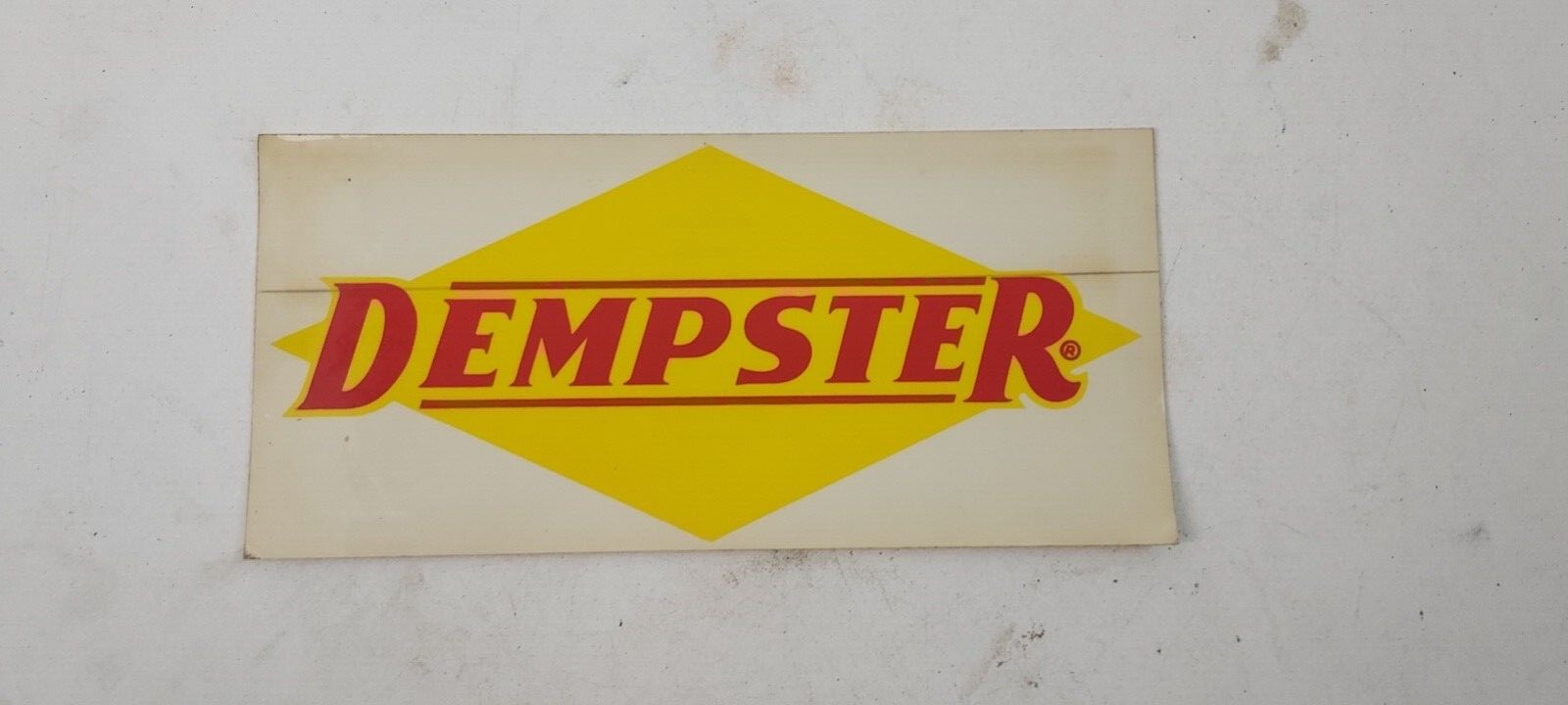 Vintage Dempster Windmill Dry-Stick Sticker (NEW) Vintage Dempster Windmill Dry-Stick Sticker (NEW)