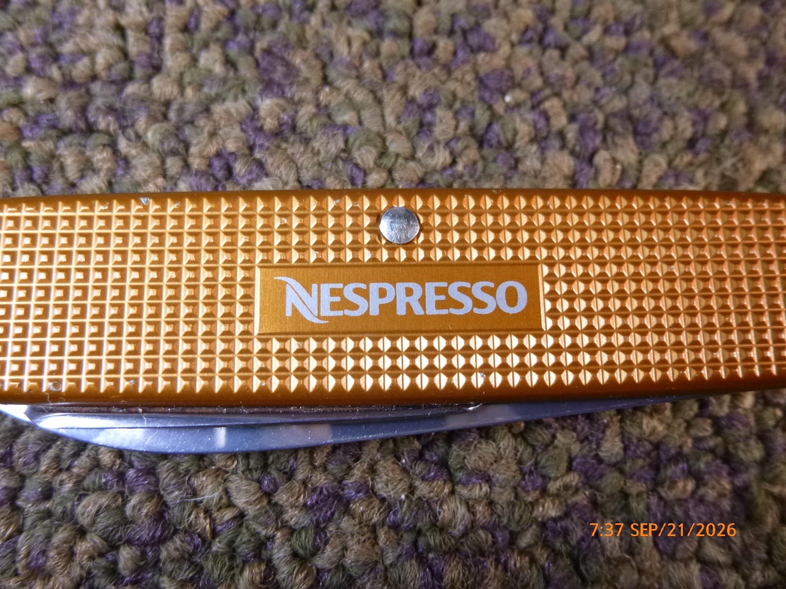 Victorinox Limited Edition NESPRESSO Alox Pioneer V. Good ****Free Shipping**** Victorinox Limited Edition NESPRESSO Alox Pioneer V. Good ****Free Shipping****