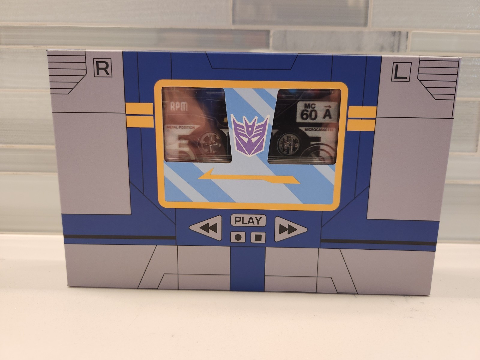 RPM x Yesterdays Transformers Soundwave Ravage Cassette Pins SDCC 2026