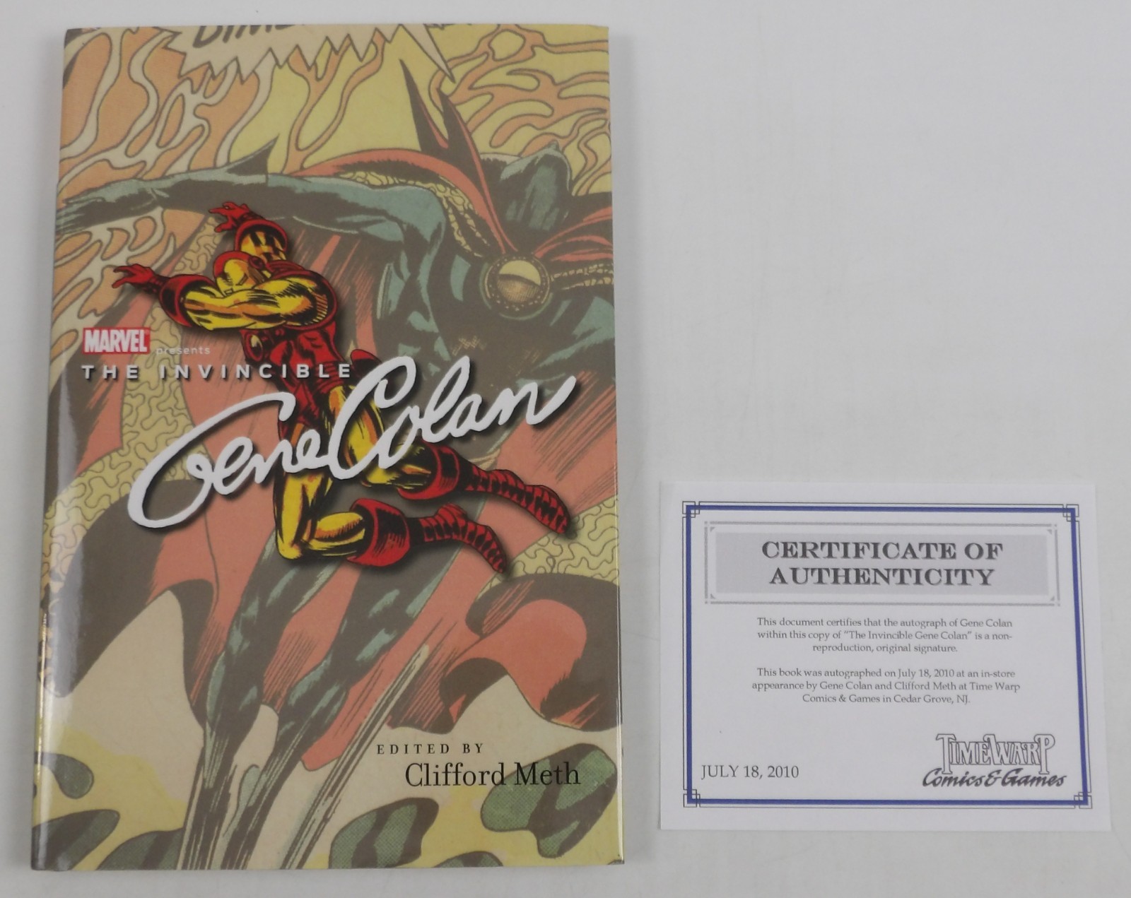 The Invincible Gene Colan HC VF/NM signed w/ COA - Marvel - Daredevil - Iron Man The Invincible Gene Colan HC VF/NM signed w/ COA - Marvel - Daredevil - Iron Man
